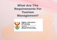 What Are The Requirements For Tourism Management?    